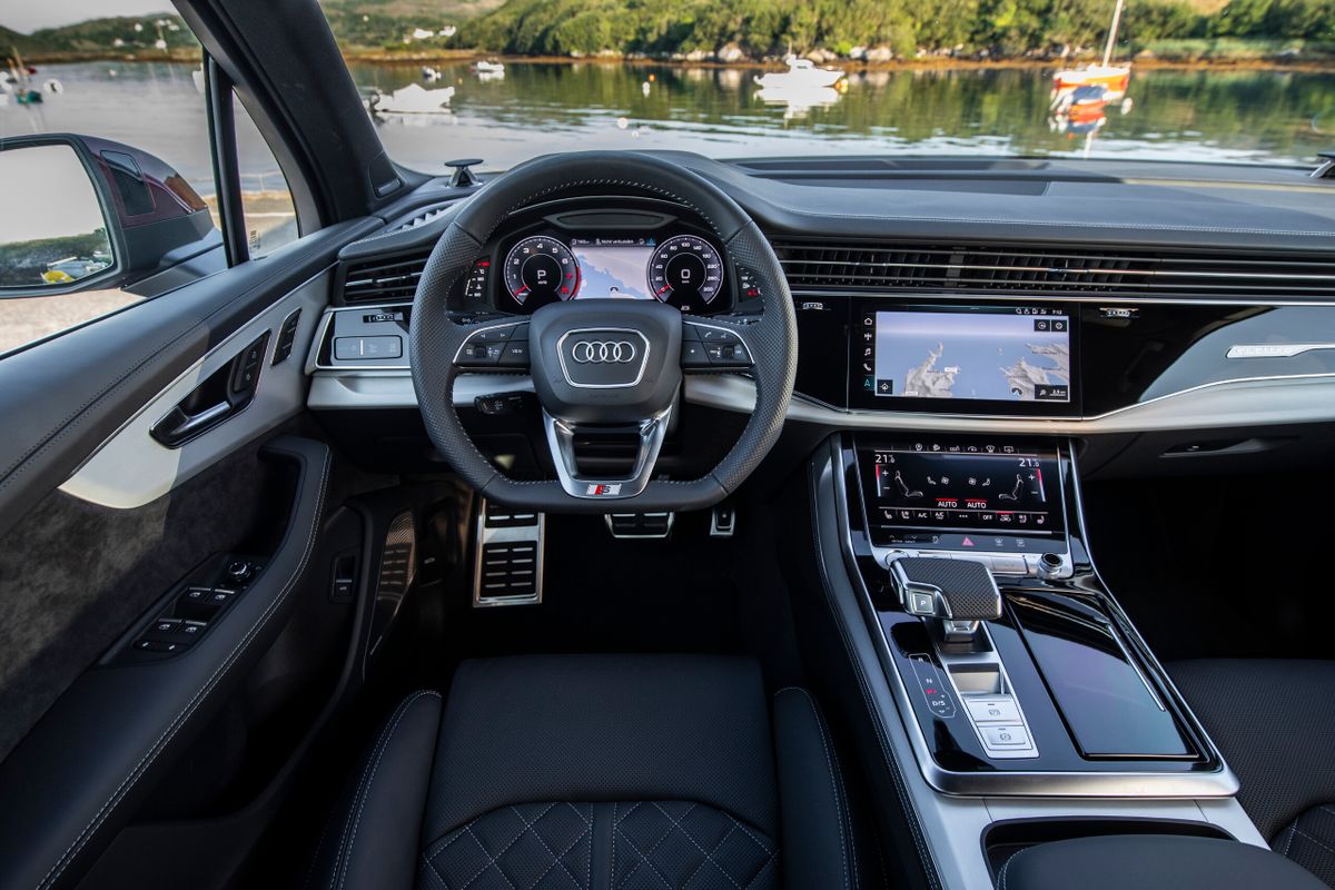 Audi Q7 2019. Dashboard. SUV 5-doors, 2 generation, restyling