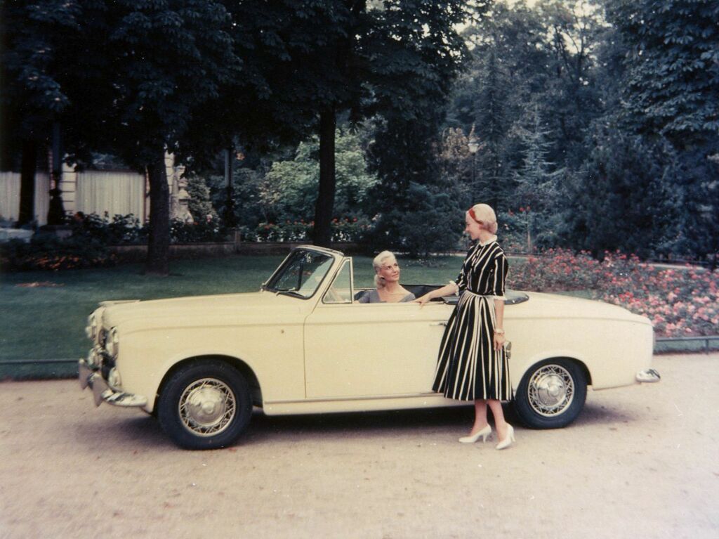 Peugeot 403 1955. Carrosserie, extérieur. Cabriolet, 1 génération