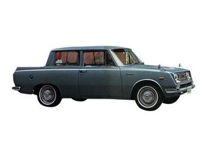 Тойота Корона 1964. Кузов, экстерьер. Пикап Двойная кабина, 3 поколение