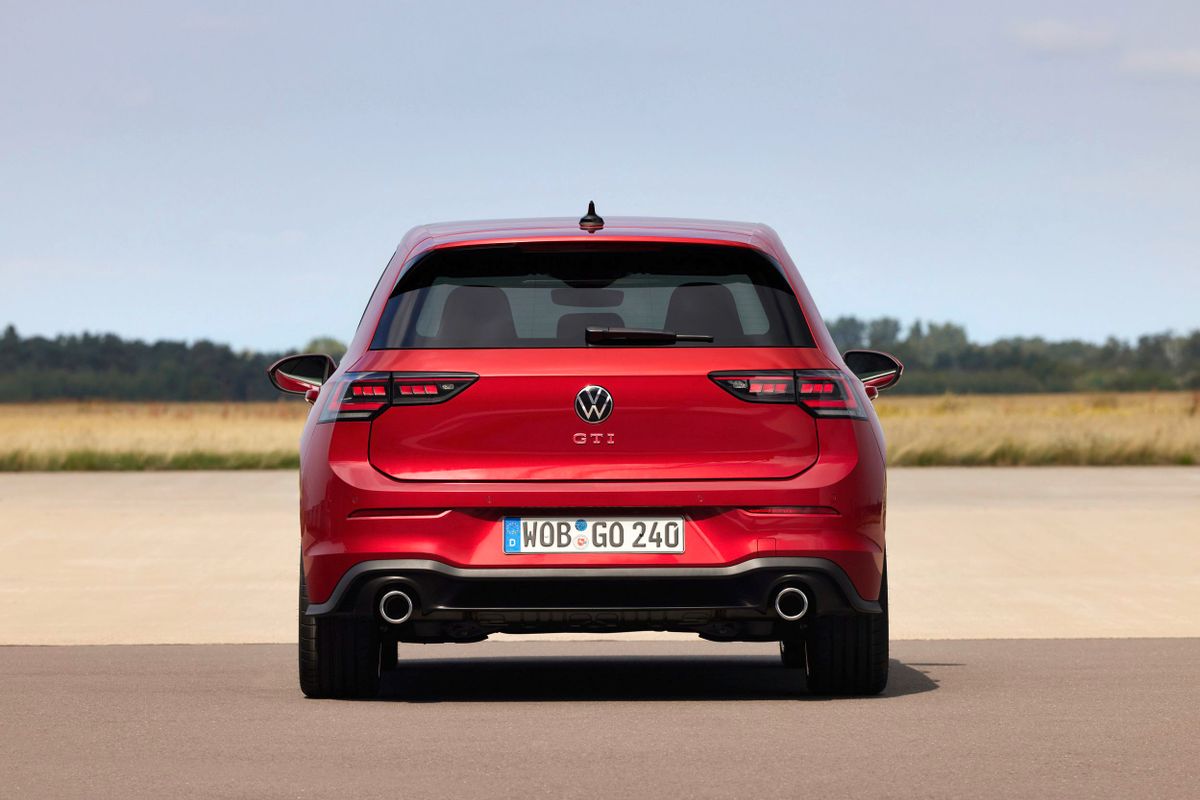 Фольксваген Гольф GTI 2024. Кузов, экстерьер. Хэтчбек 5 дв., 8 поколение, рестайлинг