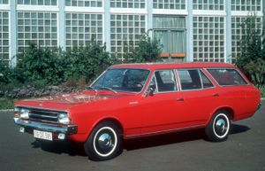 Opel Rekord 1967. Carrosserie, extérieur. Break 5-portes, 3 génération