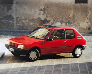 Peugeot 205 1983. Carrosserie, extérieur. Mini 3-portes, 1 génération
