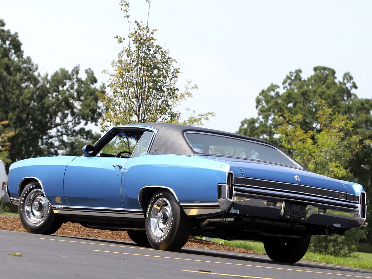 Chevrolet Monte Carlo 1970. Carrosserie, extérieur. Coupé, 1 génération