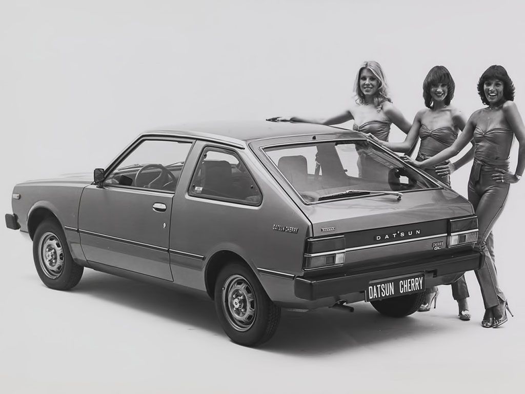 Datsun Cherry 1970. Bodywork, Exterior. Mini 3-doors, 1 generation