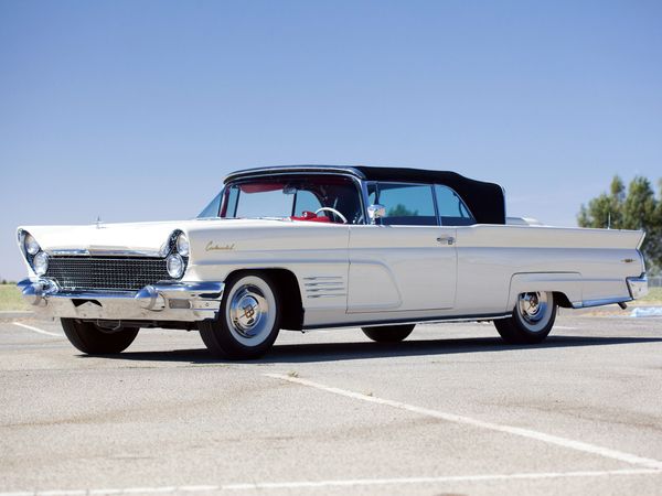 Lincoln Continental 1959. Carrosserie, extérieur. Cabriolet, 3 génération