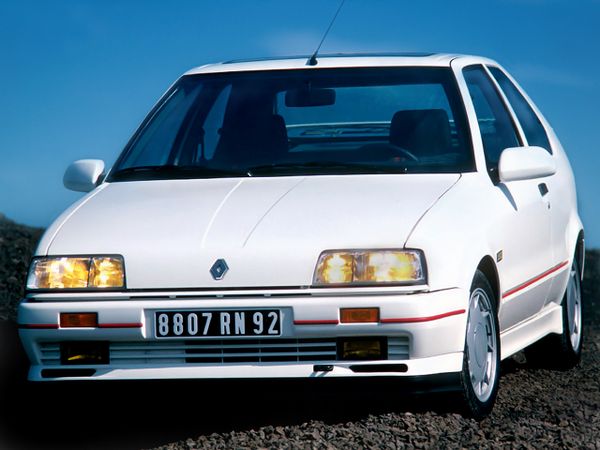 Renault 19 1988. Carrosserie, extérieur. Hatchback 3-portes, 1 génération