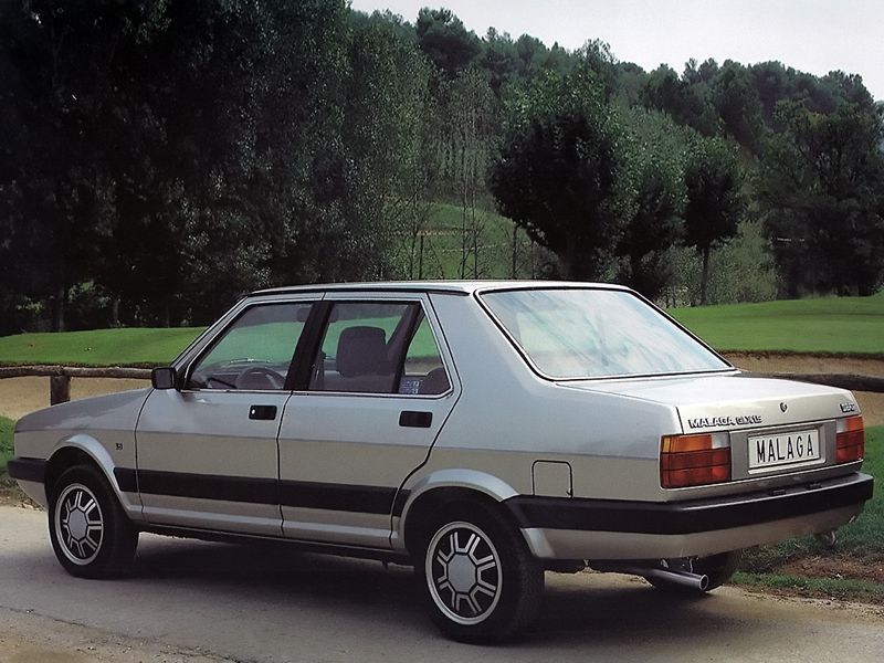 SEAT Malaga 1985. Bodywork, Exterior. Sedan, 1 generation