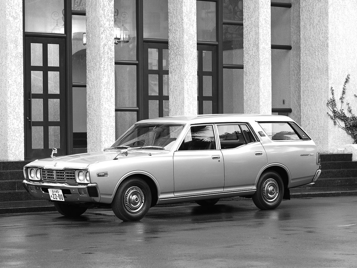 Nissan Cedric 1975. Carrosserie, extérieur. Break 5-portes, 4 génération