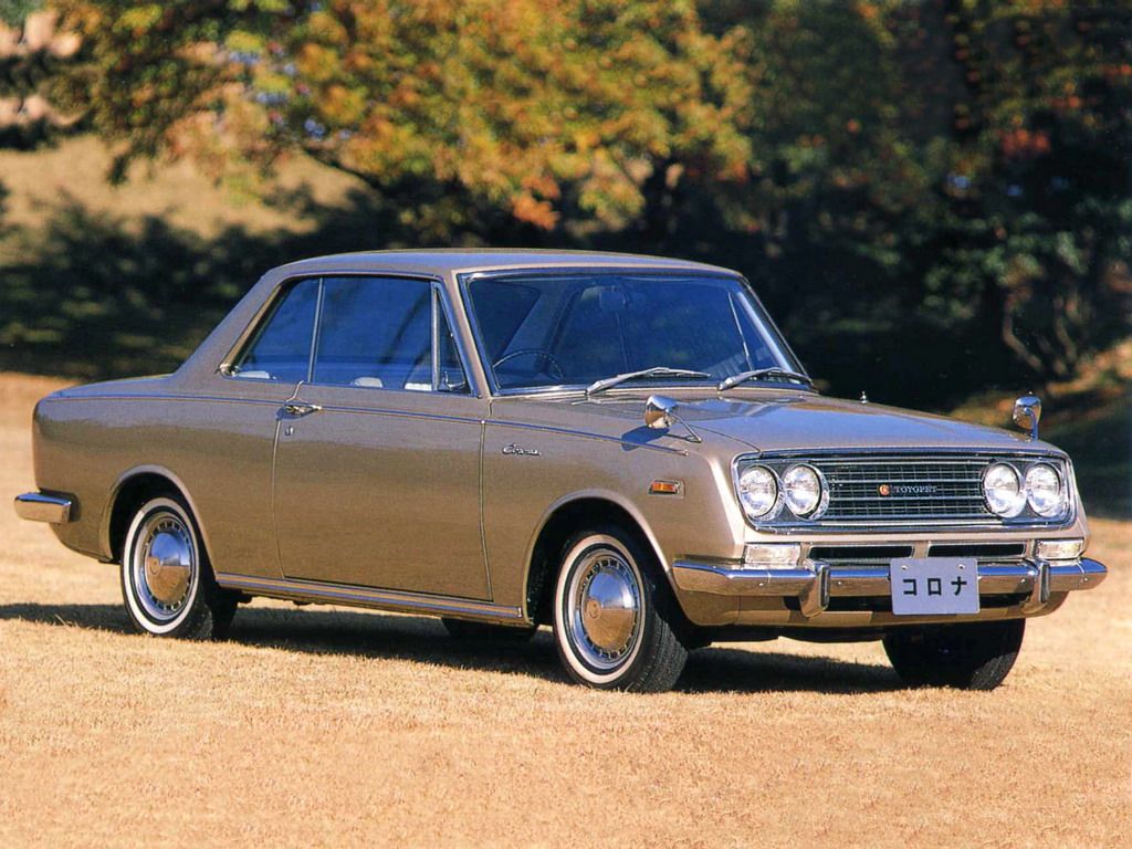Toyota Corona 1964. Carrosserie, extérieur. Coupé sans montants, 3 génération
