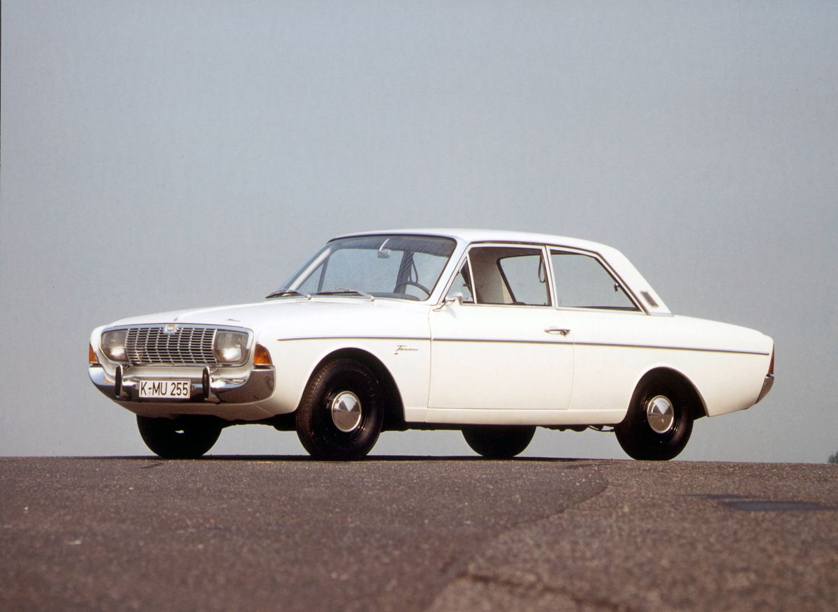 Форд Таунус 1964. Кузов, экстерьер. Седан 2 дв., 1 поколение
