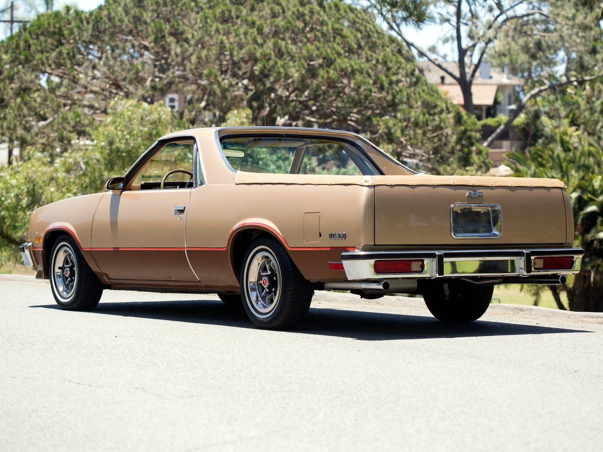 Chevrolet El Camino 1978. Carrosserie, extérieur. 1 pick-up, 5 génération