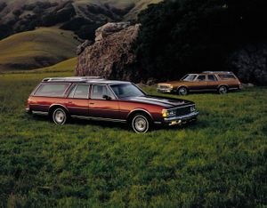 Chevrolet Impala 1977. Carrosserie, extérieur. Break 5-portes, 6 génération
