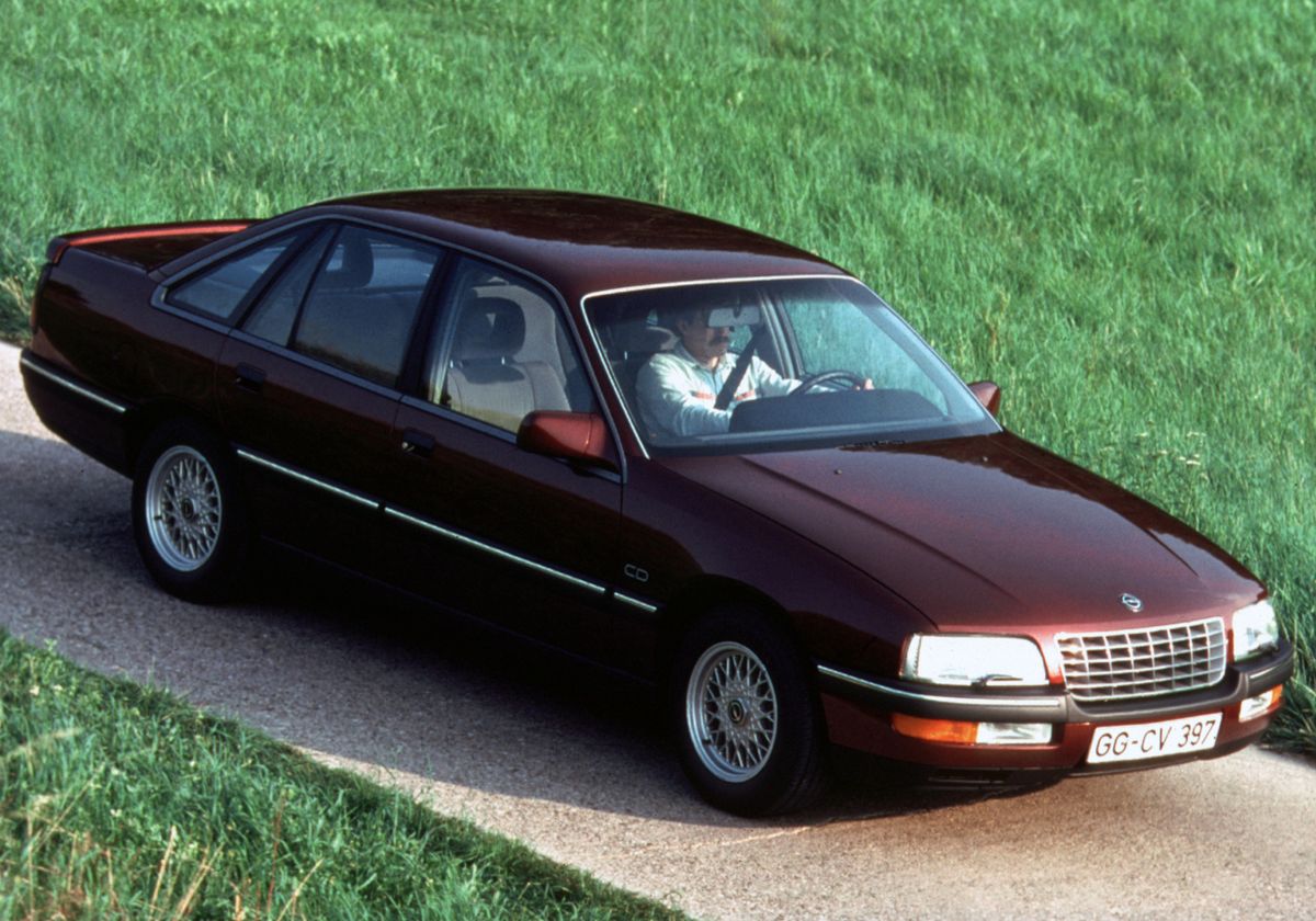 Opel Senator 1987. Carrosserie, extérieur. Berline, 2 génération