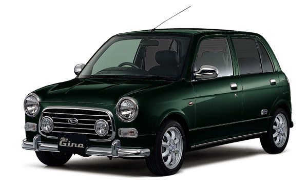 Daihatsu Mira Gino 1998. Carrosserie, extérieur. Mini 5-portes, 1 génération