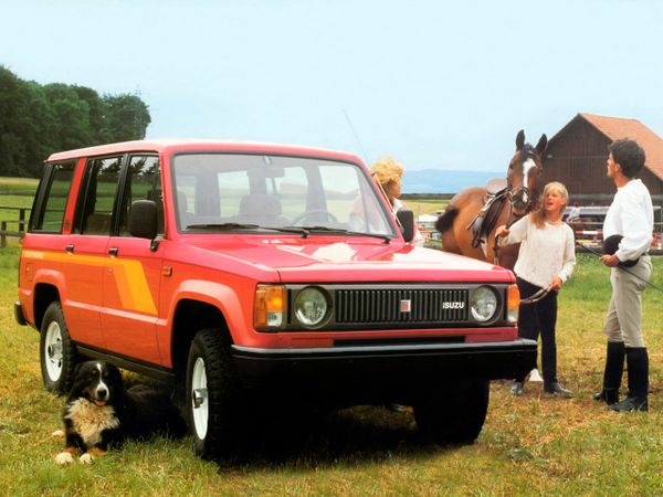 Isuzu Trooper 1981. Carrosserie, extérieur. VUS 5-portes, 1 génération