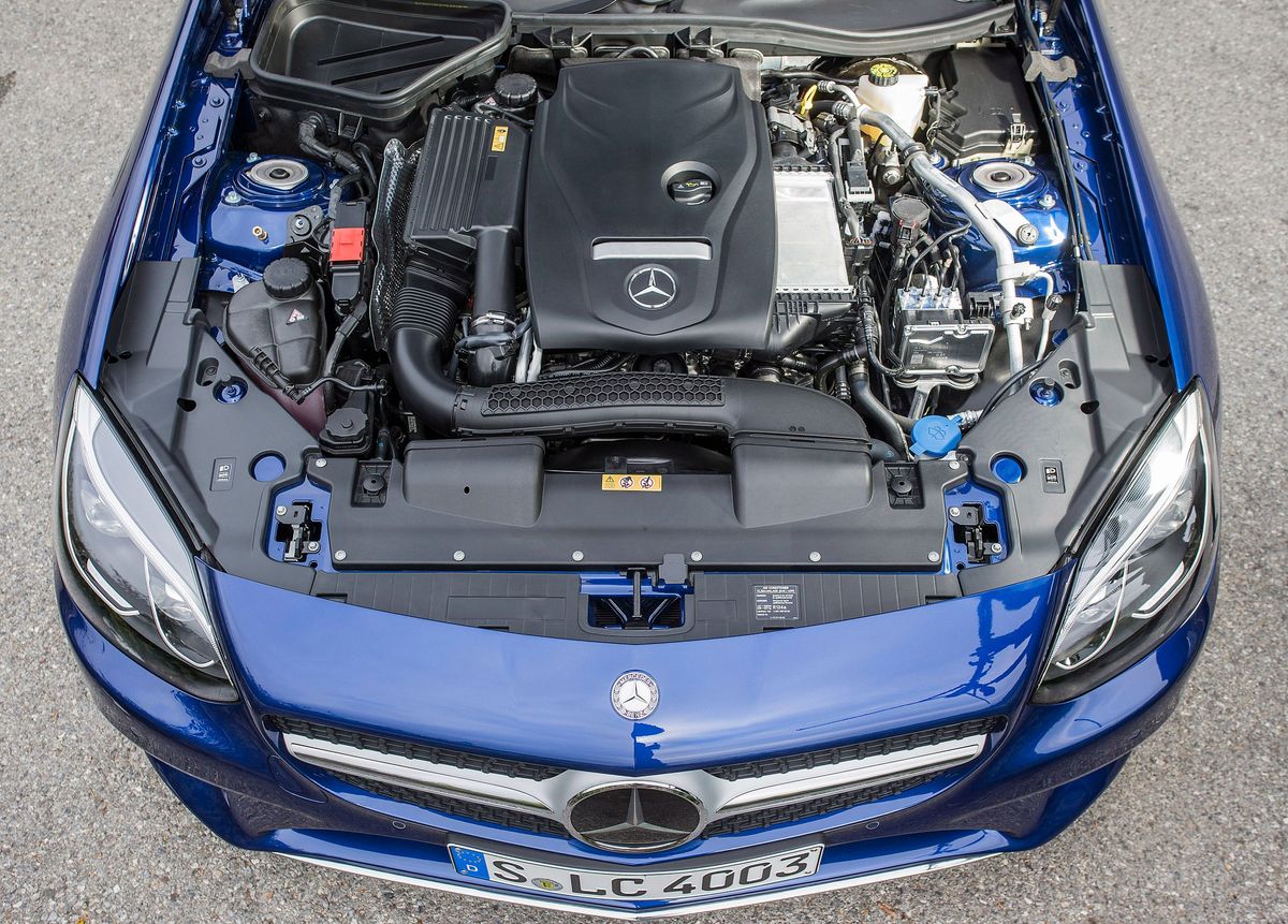 Mercedes SLC 2016. Engine. Roadster, 1 generation
