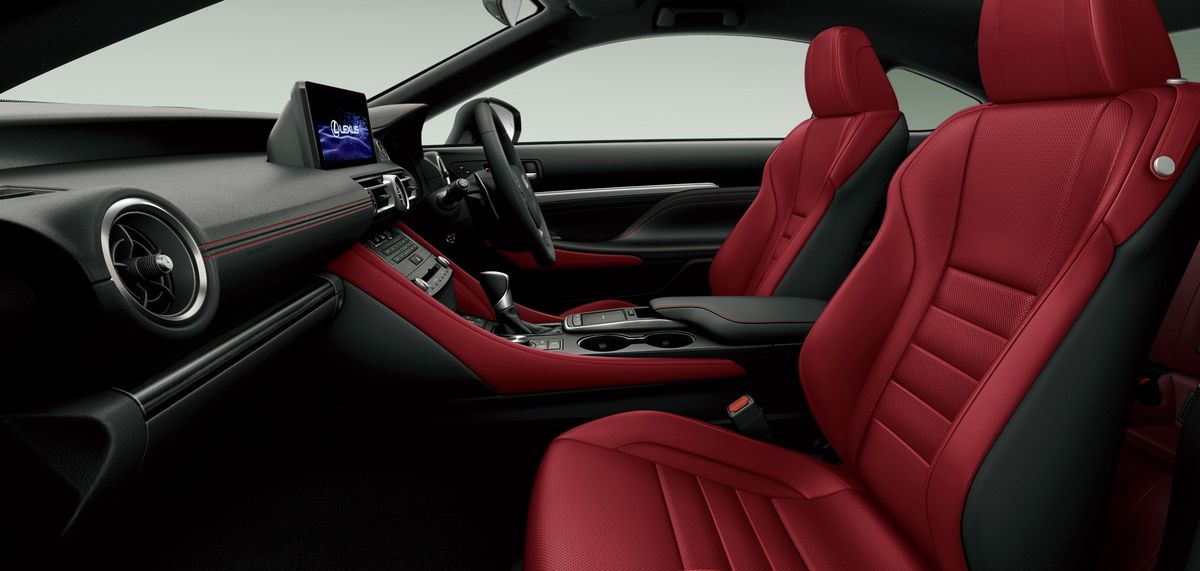 Lexus RC 2018. Front seats. Coupe, 1 generation, restyling
