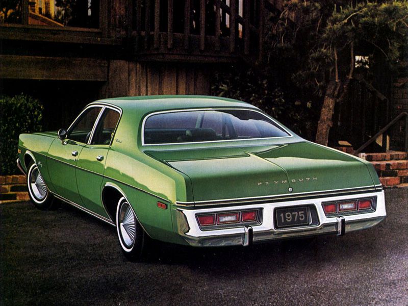 Plymouth Fury 1975. Bodywork, Exterior. Sedan, 7 generation