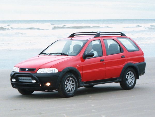 Fiat Palio 2001. Carrosserie, extérieur. Break 5-portes, 1 génération, restyling