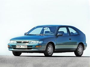 טויוטה קורולה 1991. מרכב, צורה. האצ'בק 3 דלתות, 7 דור