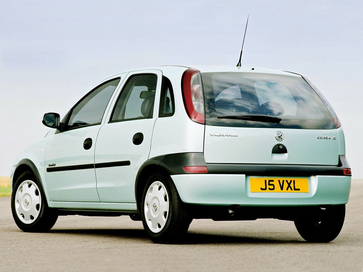 Vauxhall Corsa 2000. Bodywork, Exterior. Mini 5-doors, 3 generation