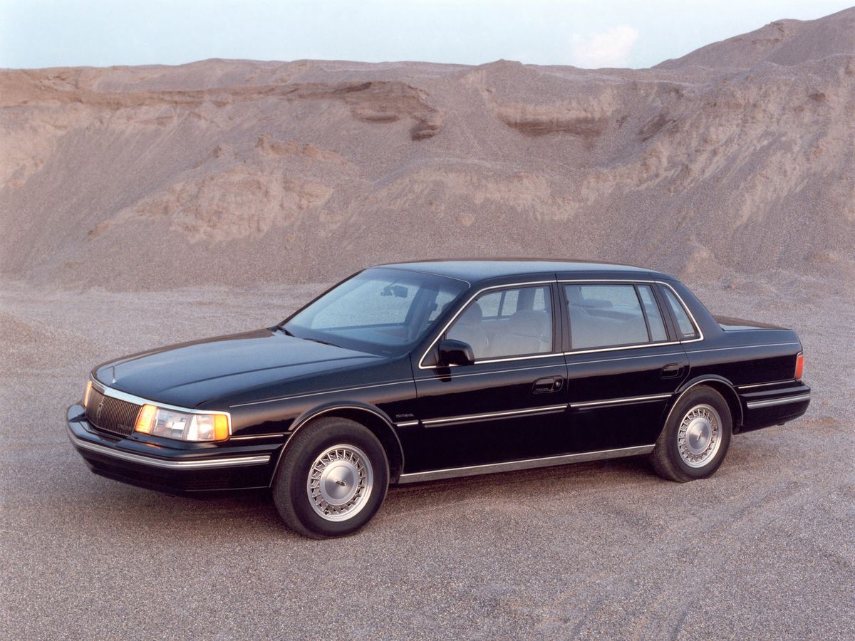 Lincoln Continental 1988. Carrosserie, extérieur. Berline, 8 génération
