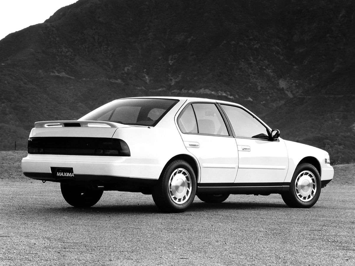 Nissan Maxima 1991. Bodywork, Exterior. Sedan, 3 generation, restyling