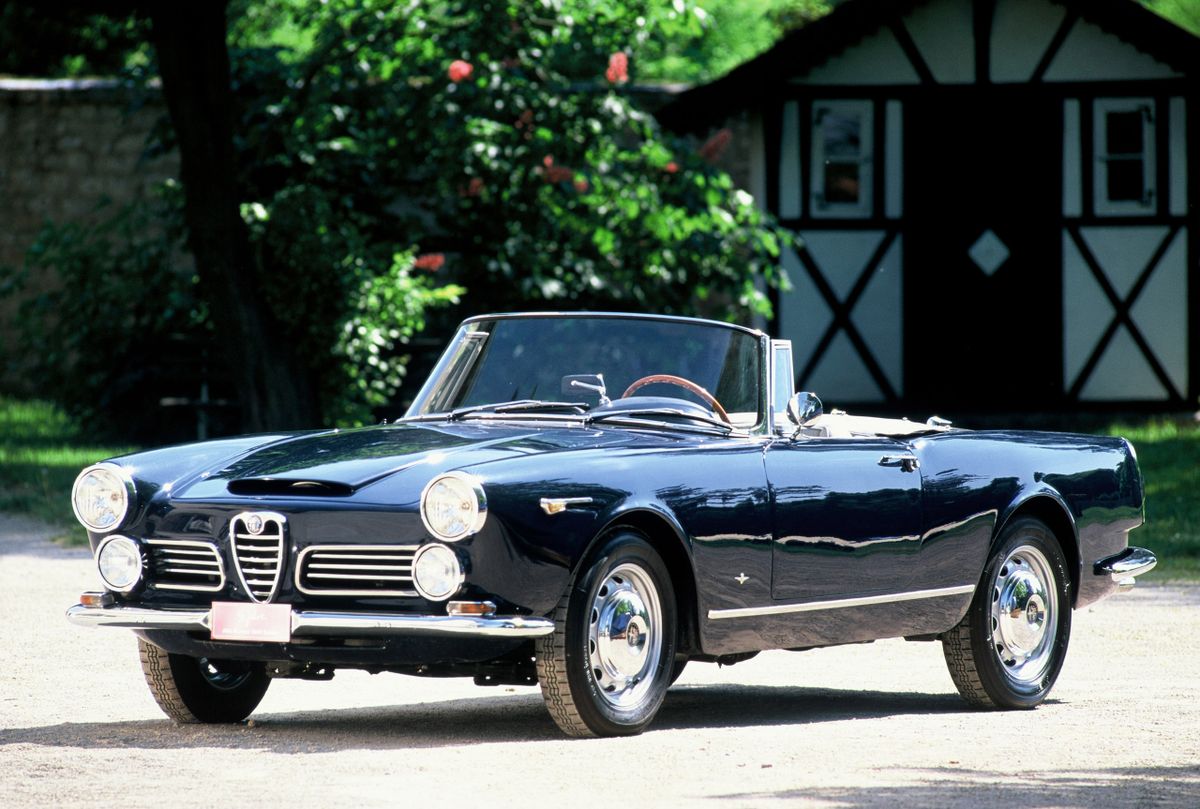 Alfa Romeo 2600 1961. Carrosserie, extérieur. Cabriolet, 1 génération