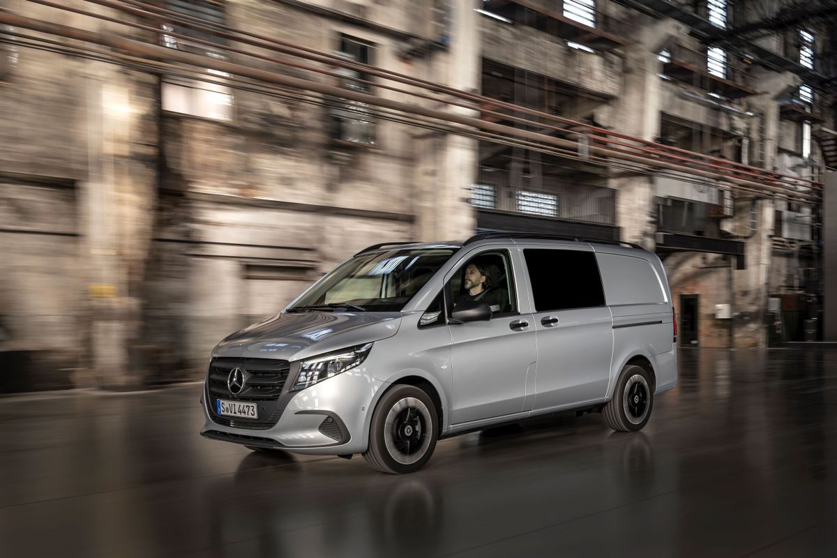 Mercedes Vito 2023. Bodywork, Exterior. Minivan Long, 3 generation, restyling 3