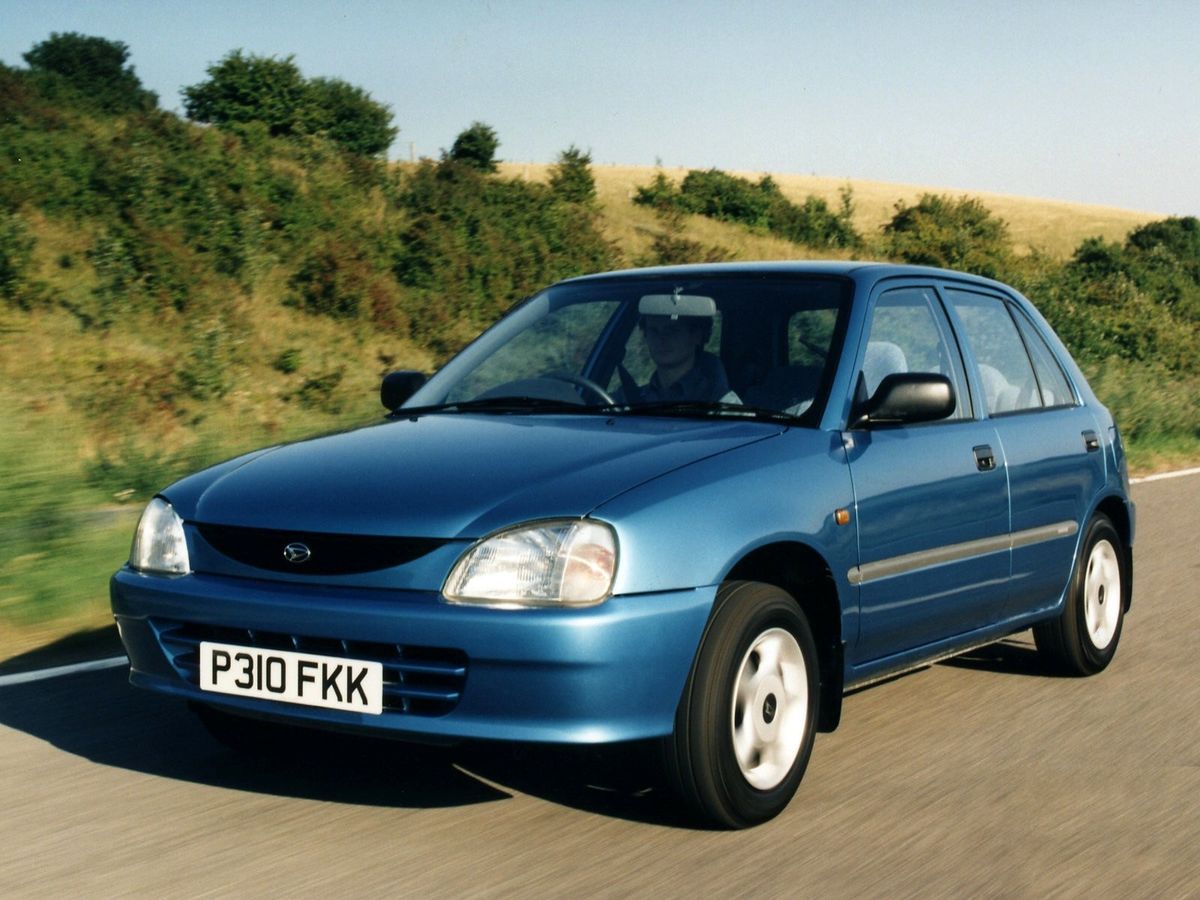 Daihatsu Charade 1995. Carrosserie, extérieur. Mini 5-portes, 4 génération, restyling