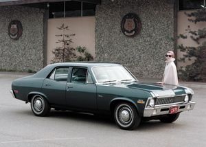 Chevrolet Nova 1967. Carrosserie, extérieur. Berline, 3 génération