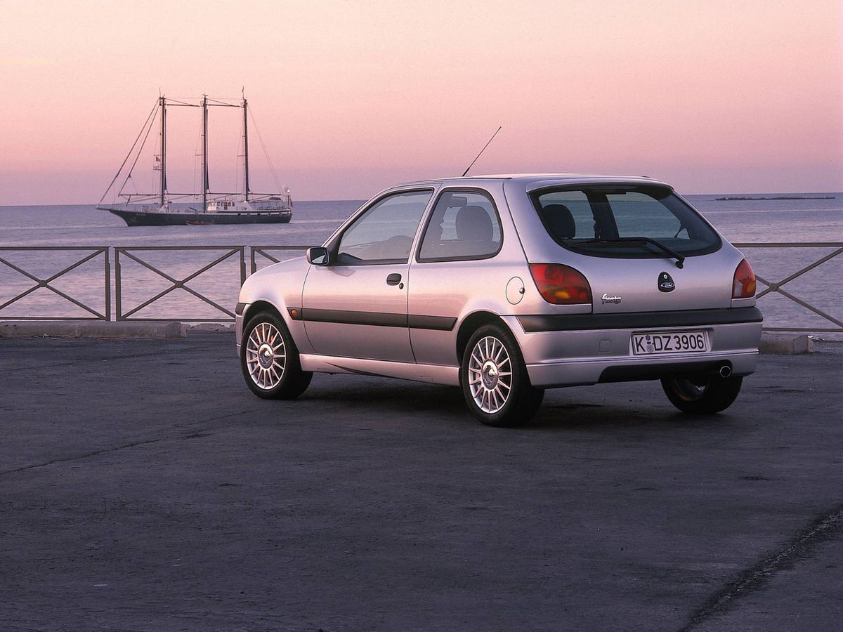 Форд Фиеста 1999. Кузов, экстерьер. Мини 3 двери, 4 поколение, рестайлинг