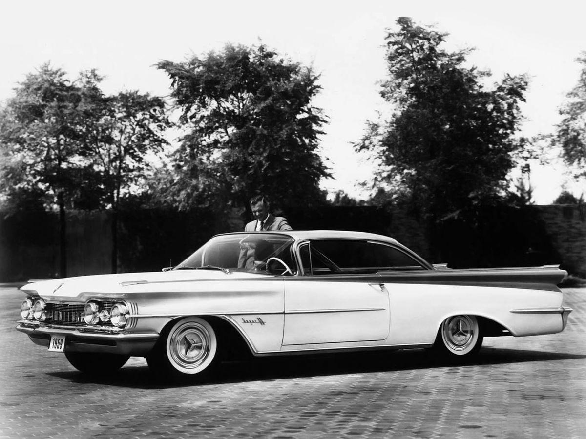 Oldsmobile Eighty Eight 1959. Bodywork, Exterior. Coupe, 4 generation