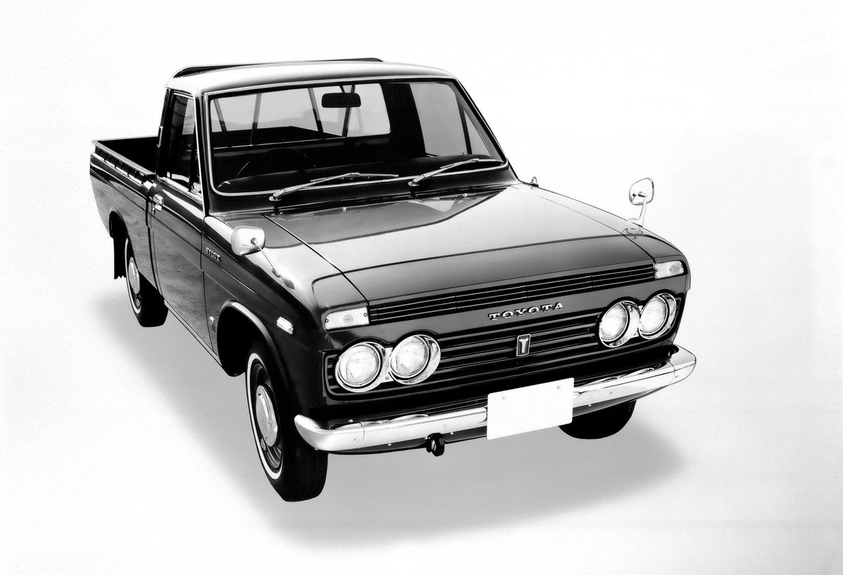 טויוטה היילקס ‏1968. מרכב, צורה. טנדר תא קצר, 1 דור