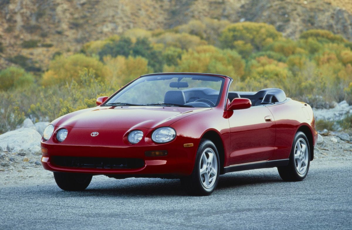 Toyota Celica 1996. Carrosserie, extérieur. Cabriolet, 6 génération, restyling