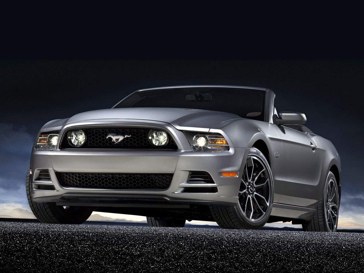 Ford Mustang 2009. Bodywork, Exterior. Cabrio, 5 generation, restyling