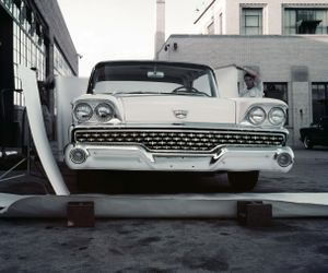 فورد غالاكسي ‏1959. الهيكل، المظهر الخارجي. كوبيه هاردتوب, 1 الجيل