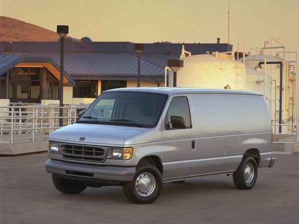 Ford Econoline 1997. Carrosserie, extérieur. Fourgonnette, 4 génération, restyling 1