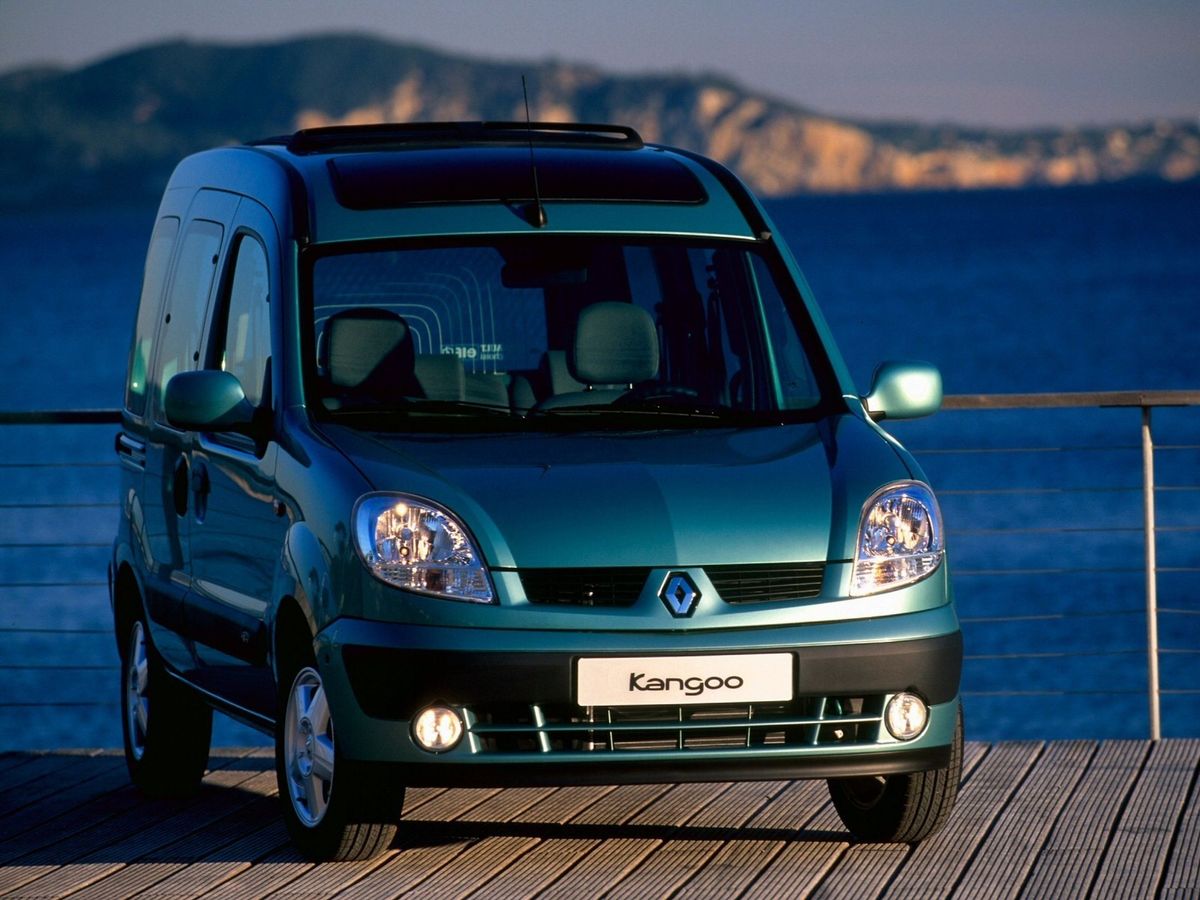 Renault Kangoo 2003. Carrosserie, extérieur. Compact Van, 1 génération, restyling