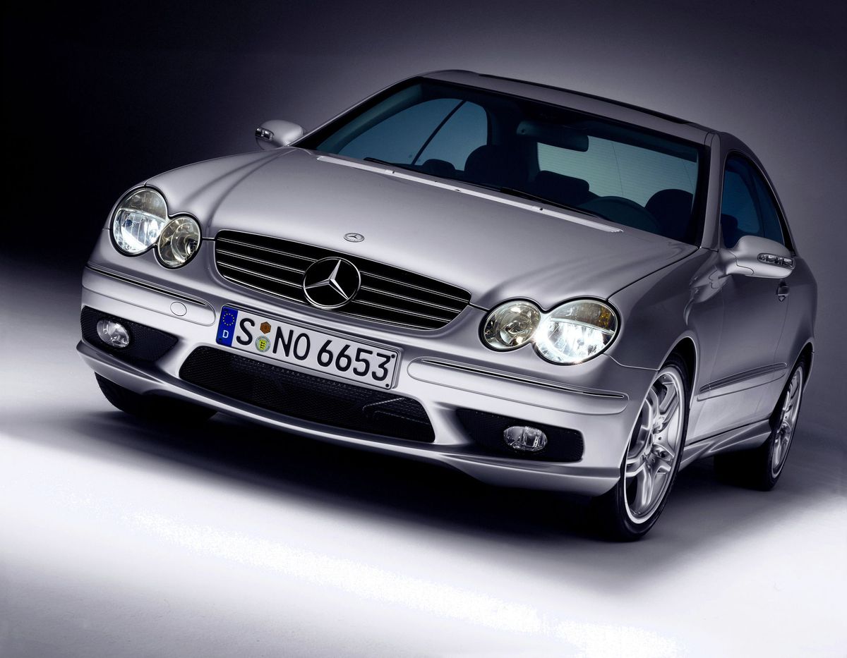 Mercedes-Benz Classe CLK AMG 2002. Carrosserie, extérieur. Coupé, 2 génération