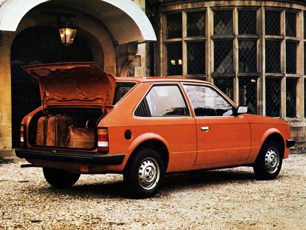 Vauxhall Astra 1979. Carrosserie, extérieur. Mini 3-portes, 1 génération