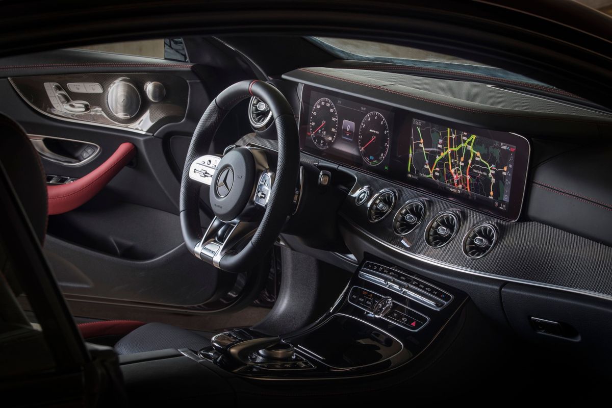 Мерседес E-Class AMG 2016. Панель приборов. Купе, 5 поколение