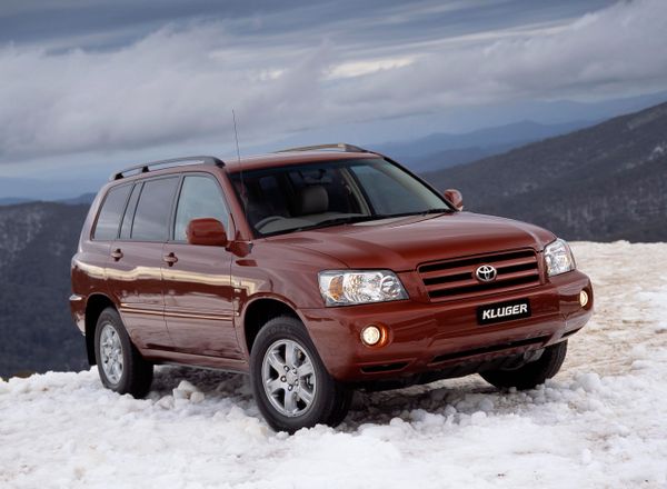 Toyota Kluger 2003. Carrosserie, extérieur. VUS 5-portes, 1 génération, restyling
