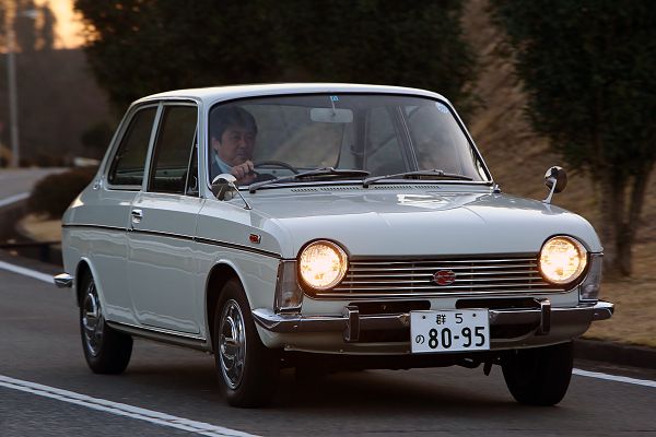 Субару 1000 1965. Кузов, экстерьер. Седан 2 дв., 1 поколение