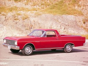 Ford Ranchero 1966. Carrosserie, extérieur. Pick-up, 3 génération