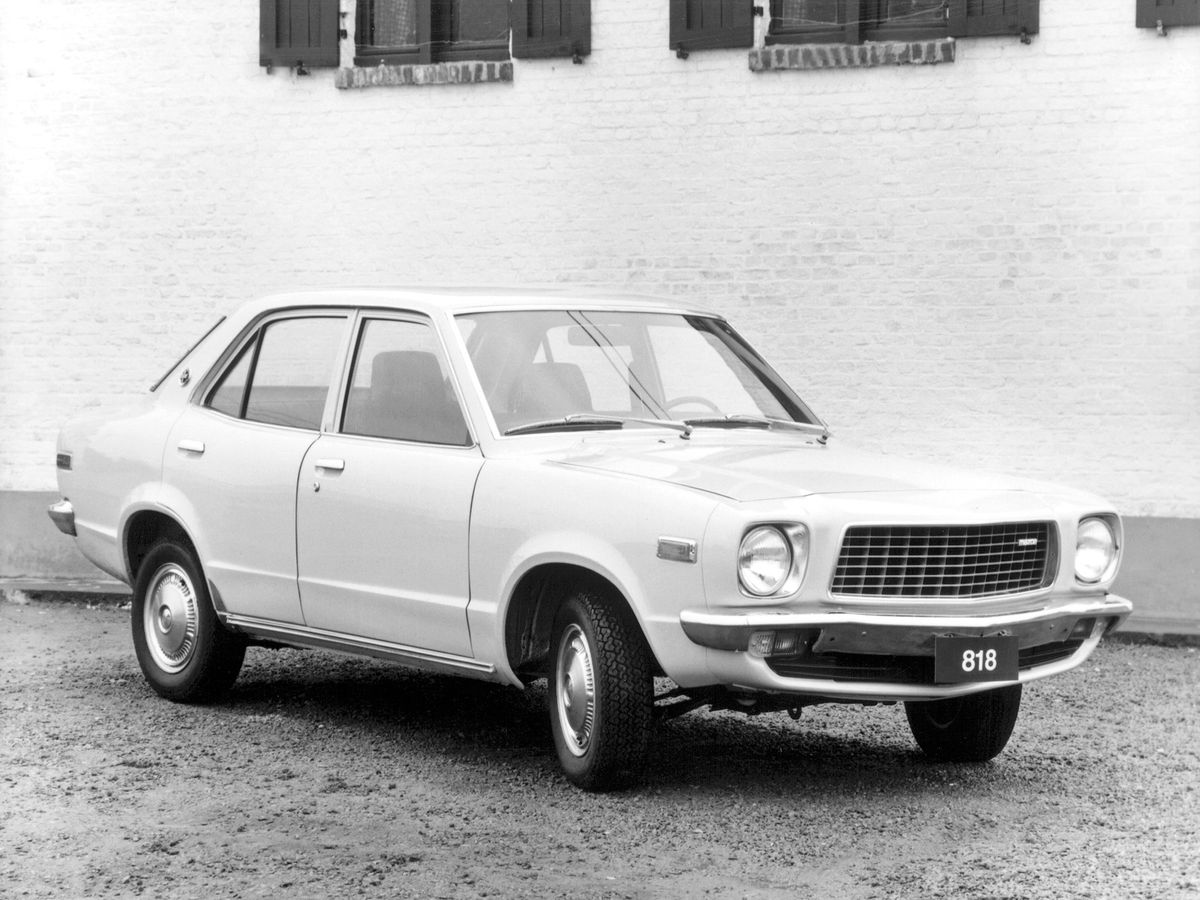 Mazda 818 1974. Carrosserie, extérieur. Berline, 1 génération