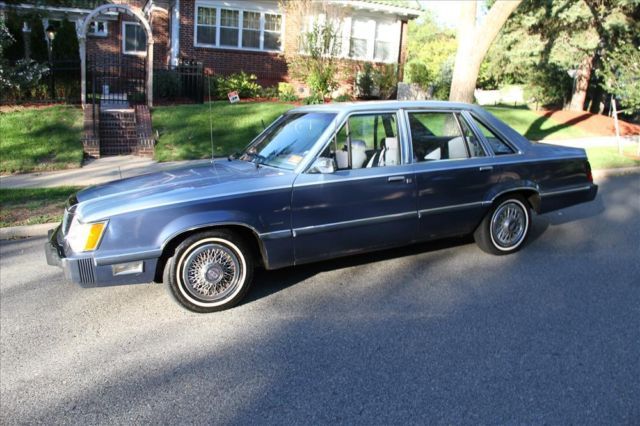 Mercury Marquis 1983. Carrosserie, extérieur. Berline, 4 génération