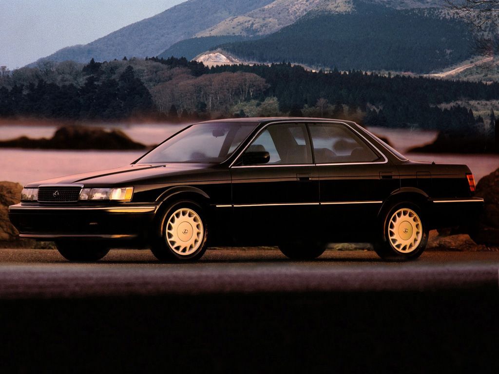 Lexus ES 1989. Carrosserie, extérieur. Berline, 1 génération