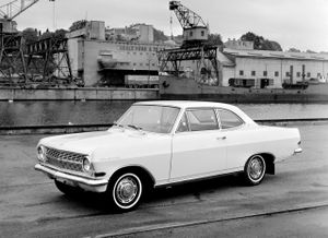Opel Rekord 1963. Bodywork, Exterior. Coupe, 1 generation