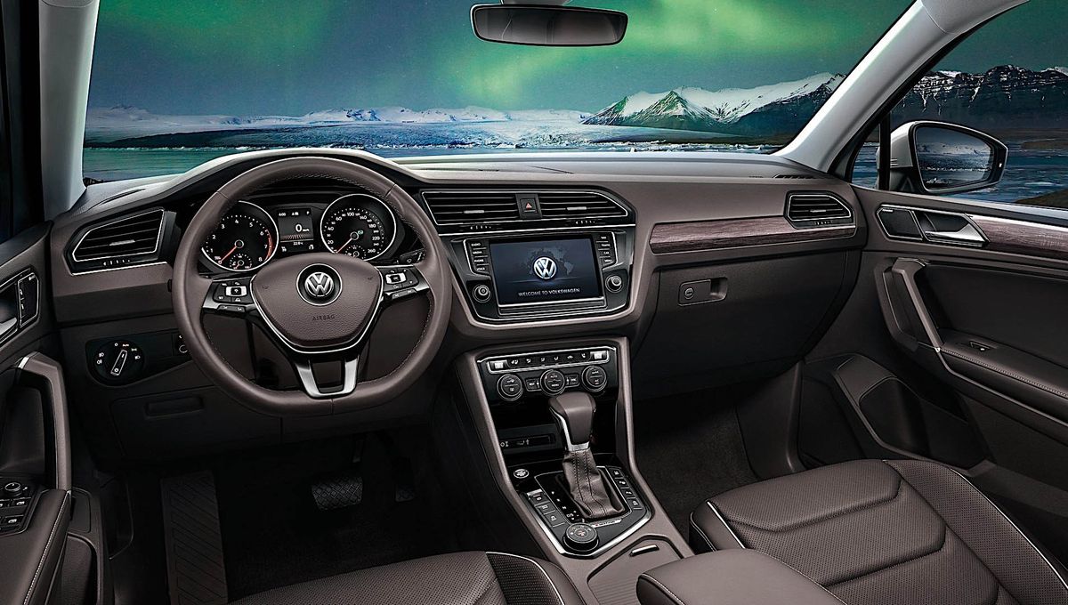 Volkswagen Tiguan 2016. Front seats. SUV 5-doors, 2 generation